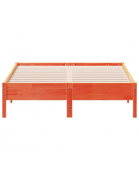 Giroletto Marrone Cera 140x190 cm in Legno Massello di Pino