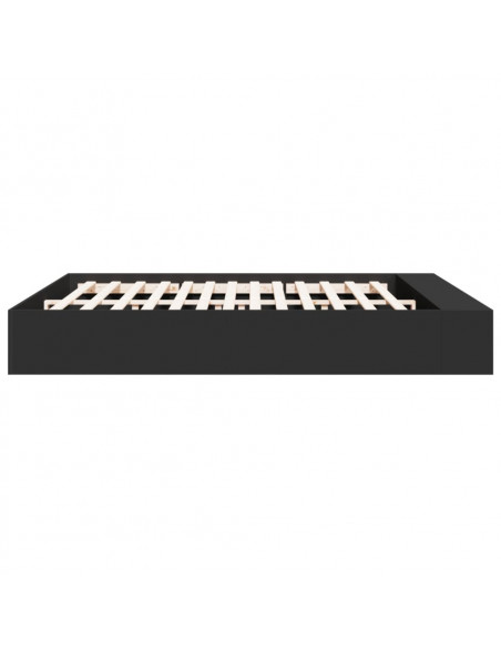 Giroletto Nero 180x200 cm in Legno Multistrato
