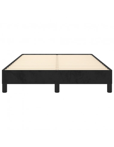 Giroletto Nero 120x190 cm in Velluto