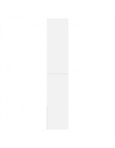 Libreria Bianca 100x36x189 cm in Legno Multistrato