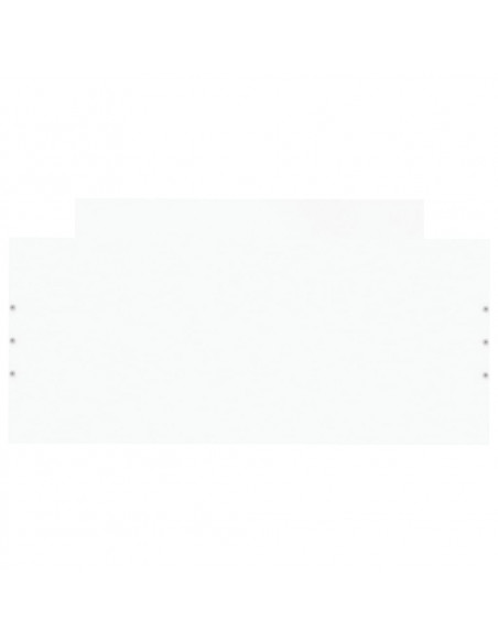 Giroletto Bianco 90x190 cm in Legno Multistrato