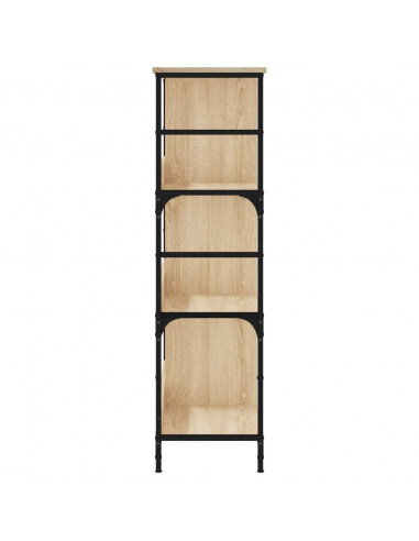 Libreria Rovere Sonoma 78,5x33x117,5 cm in Legno Multistrato