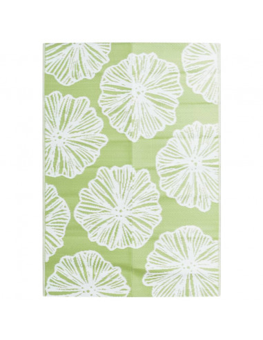 Tappeto da Esterno Verde 140x200 cm in PP