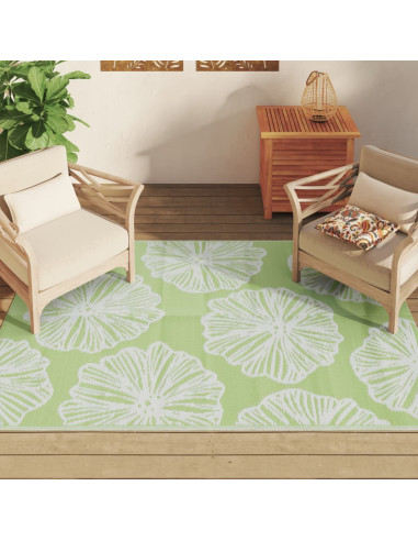 Tappeto da Esterno Verde 140x200 cm in PP