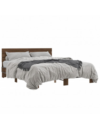 Giroletto Rovere Marrone 150x200cm in Legno Multistrato Metallo