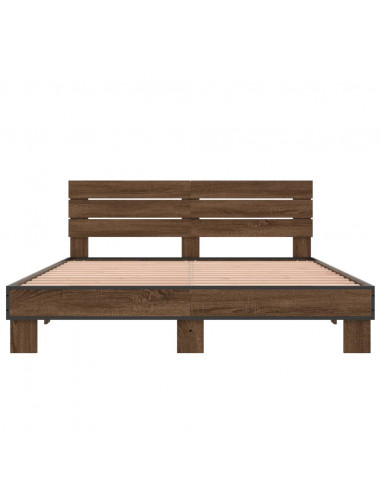 Giroletto Rovere Marrone 150x200cm in Legno Multistrato Metallo