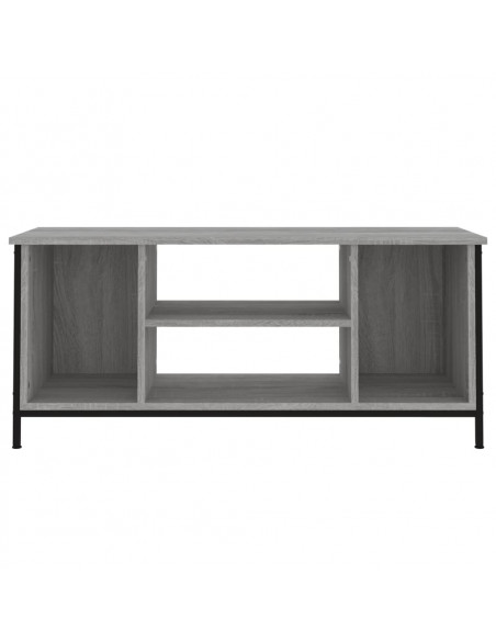 Mobile TV Grigio Sonoma 102x35x45 cm in Legno Multistrato