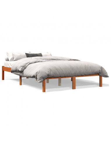 Giroletto Marrone Cera 120x200 cm in Legno Massello di Pino