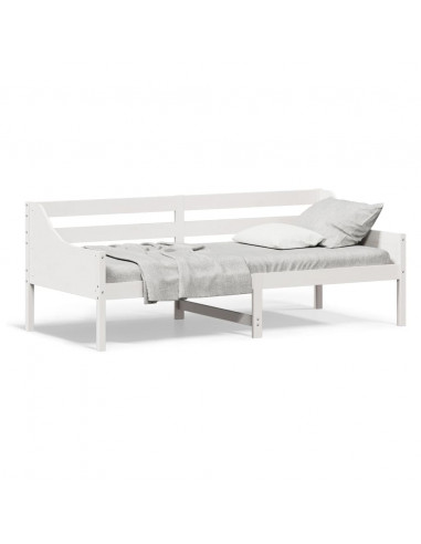 Dormeuse Bianca 80x200 cm in Legno Massello di Pino