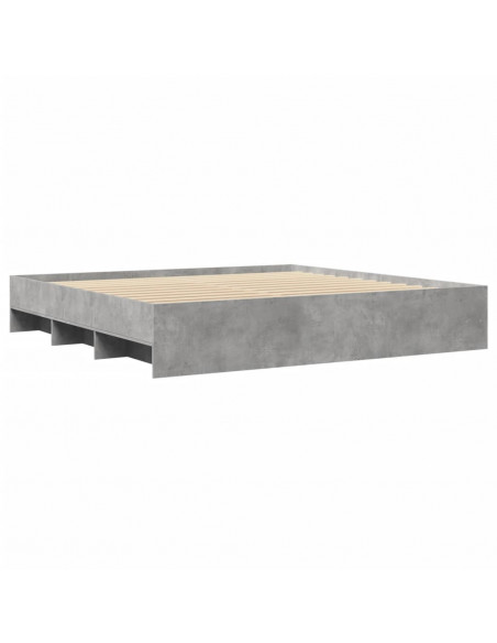 Giroletto Grigio Cemento 180x200 cm in Legno Multistrato