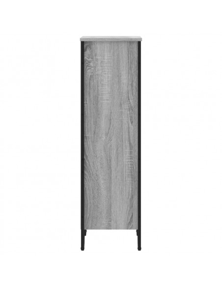 Libreria Grigio Sonoma 50x31x106 cm in Legno Multistrato