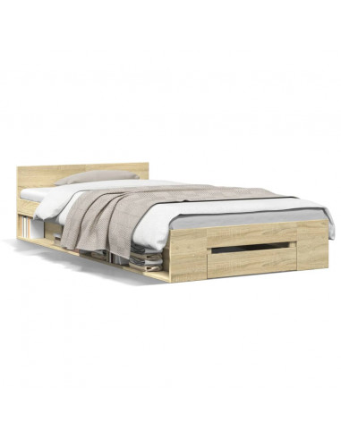 Giroletto Cassetto Rovere Sonoma 100x200 cm Legno Multistrato