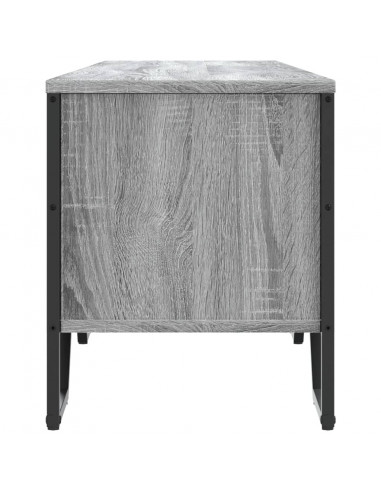 Mobile Porta TV Grigio Sonoma 180x34x41cm in Legno Multistrato