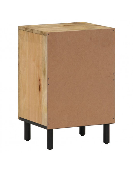 Mobile da Bagno 38x33x58 cm in Legno Massello di Mango