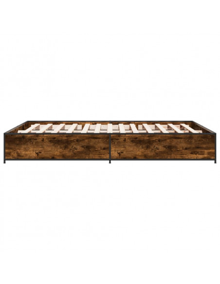 Giroletto Rovere Fumo 150x200 cm in Legno Multistrato Metallo