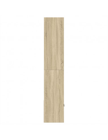 Libreria Rovere Sonoma 70x36x189 cm in Legno Multistrato