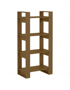 Libreria/Divisorio Miele 60x35x125 cm in Legno Massello 2