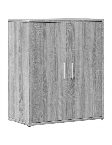 Credenze 2 pz Grigio Sonoma 60x31x70 cm in Legno Multistrato
