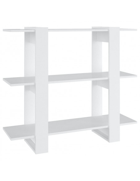 Libreria/Divisorio Bianco 100x30x87 cm