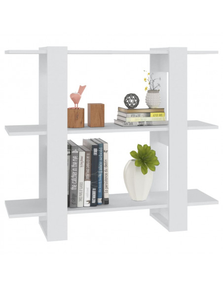 Libreria/Divisorio Bianco 100x30x87 cm