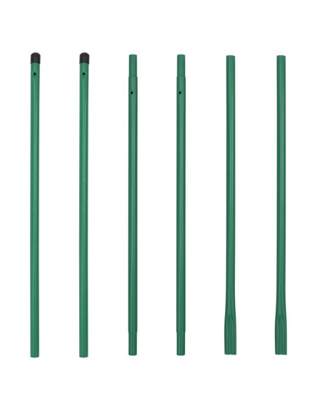 Set da Badminton con 4 Racchette e Rete 620x151 cm