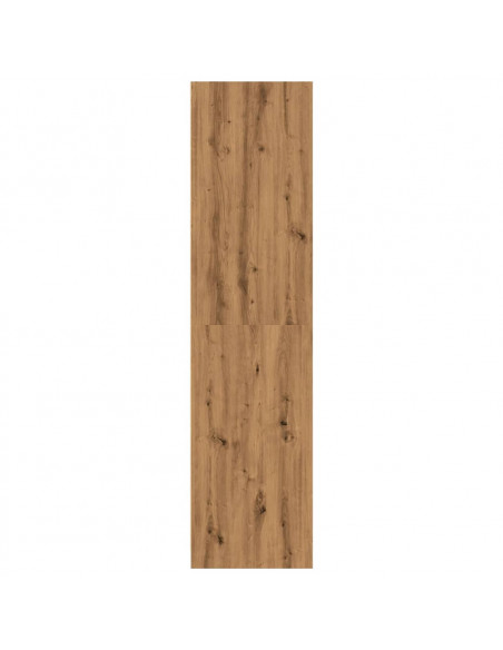 Armadio Rovere Artigianale 30x50x200 cm in Legno Multistrato