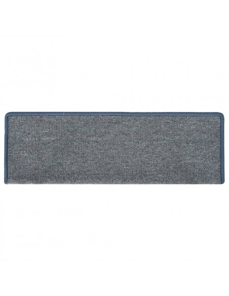 Tappetini per Scale 15 pz 65x21x4 cm Viola e Blu