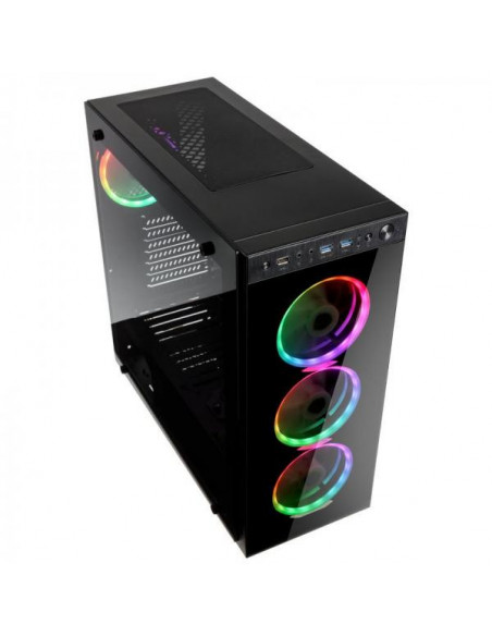 Kolink Horizon ARGB Middle Tower Vetro Temperato No-Power minITX/mATX/ATX