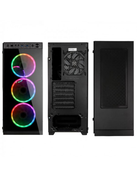 Kolink Horizon ARGB Middle Tower Vetro Temperato No-Power minITX/mATX/ATX