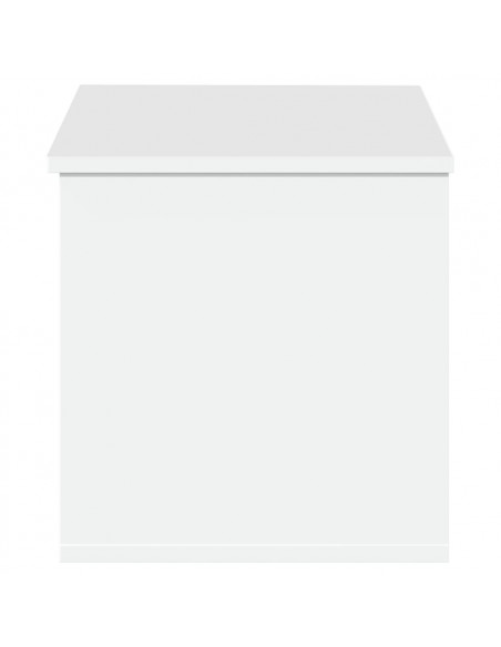 Contenitore Portaoggetti Bianco 90x35x35 cm in Truciolato