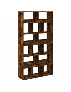 Libreria Rovere Fumo 100x33x187,5 cm in Truciolato 2