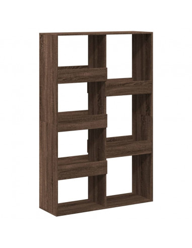 Libreria Rovere Marrone 100x33x155,5 cm in Legno Multistrato