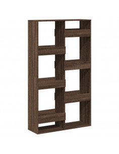 Libreria Rovere Marrone 100x33x175 cm in Legno Multistrato 2