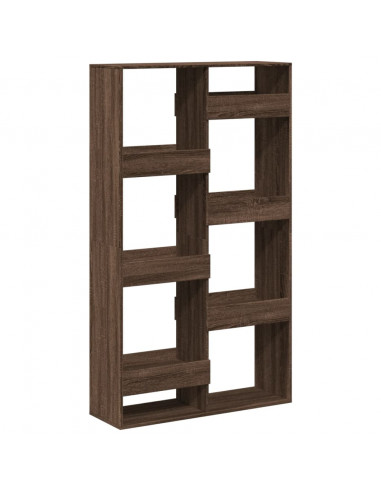 Libreria Rovere Marrone 100x33x175 cm in Legno Multistrato