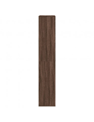 Libreria Rovere Marrone 100x33x175 cm in Legno Multistrato