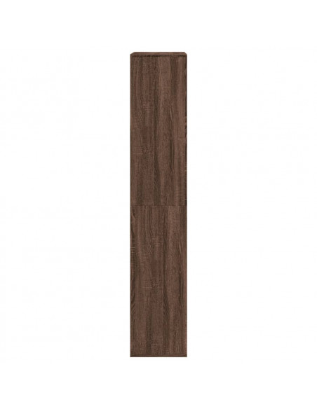 Libreria Rovere Marrone 100x33x175 cm in Legno Multistrato