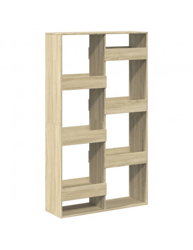 Libreria Rovere Sonoma 100x33x175 cm in Legno Multistrato