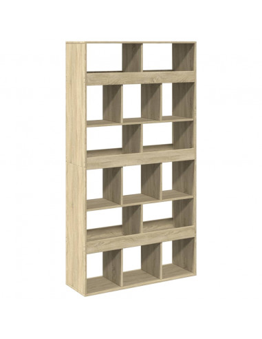 Libreria Rovere Sonoma 100x33x187,5 cm in Truciolato