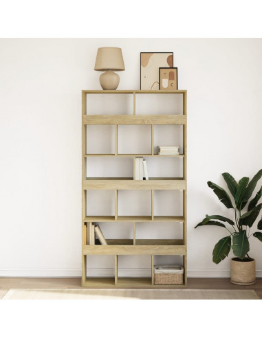 Libreria Rovere Sonoma 100x33x187,5 cm in Truciolato