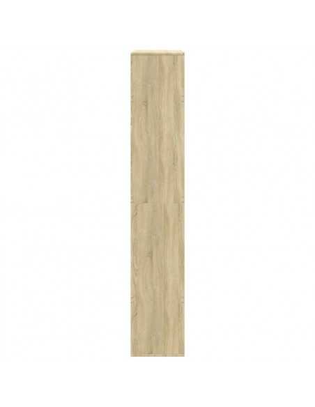 Libreria Rovere Sonoma 100x33x187,5 cm in Truciolato