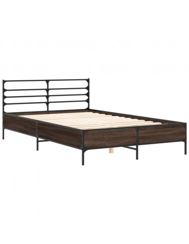 Giroletto Rovere Marrone 140x200cm in Legno Multistrato Metallo