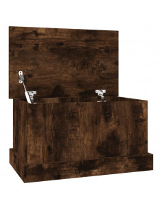 Contenitore Rovere Fumo 50x30x28 cm Legno Multistrato 2