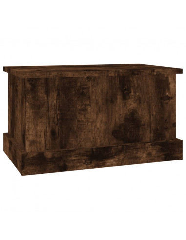 Contenitore Rovere Fumo 50x30x28 cm Legno Multistrato