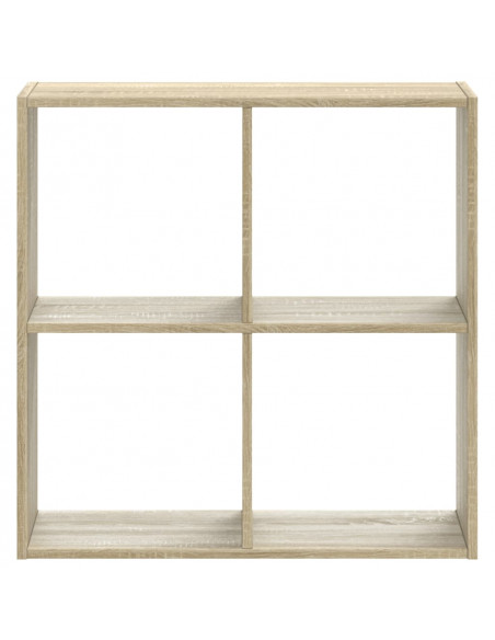 Libreria Rovere Sonoma 68,5x32x68,5 cm in Legno Multistrato