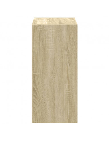 Libreria Rovere Sonoma 68,5x32x68,5 cm in Legno Multistrato