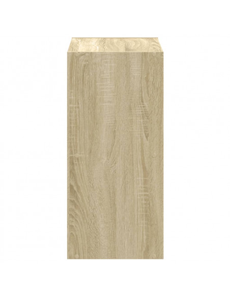 Libreria Rovere Sonoma 68,5x32x68,5 cm in Legno Multistrato