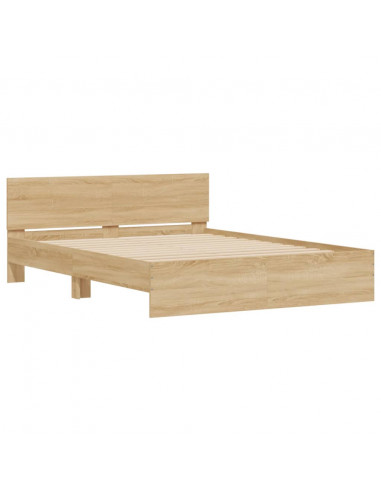 Giroletto con Testiera Rovere Sonoma 140x200 cm