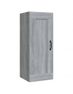 Mobile Pensile Grigio Sonoma 35x34x90 cm in Legno Multistrato 2