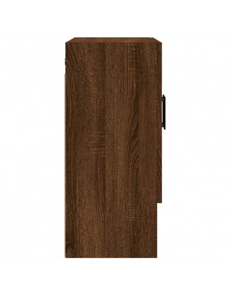 Armadietto a Muro Rovere Marrone 60x31x70 cm Legno Multistrato