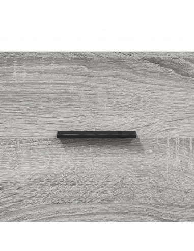 Mobile a Parete Grigio Sonoma 60x36,5x35cm in Legno Multistrato